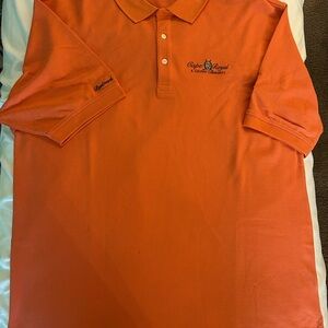 Devon & Jones Men's Orange Polo Shirt